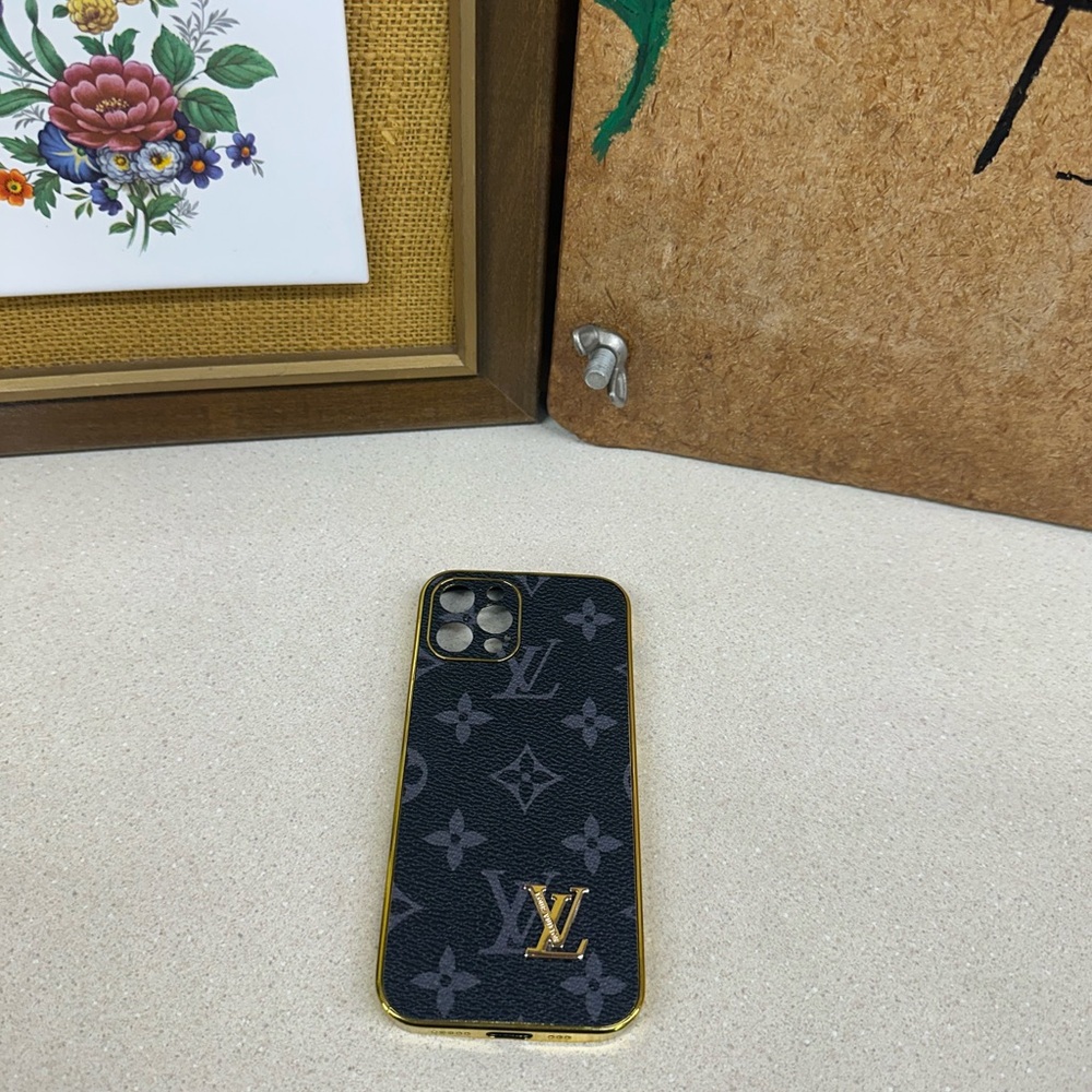 Luxury Black and Gold Phone Case IPhone 12 Pro